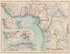 WEST/EQUATORIAL AFRICA PROTESTANT MISSION STATIONS Maghreb Sierra Leone 1911 map