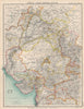 NORTH WEST BRITISH INDIA. Protestant Mission Stations. Pakistan 1911 old map