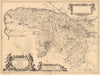 Praefectura Renfroana Vulgo dicta Baronia'. Renfrew. BLAEU 1654 copy 1912 map