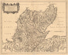 'Extima Scotiae Septentrionalis Ora' Scottish Highlands BLAEU 1654 copy 1912 map