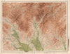 DUMFRIES Clydesdale Annandale Nithsdale Tweedale Eskdale. LARGE 1912 old map