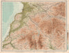 AYR Carrick Maybole Turnberry Girvan Rhinns of Kells Muirkirk. LARGE 1912 map