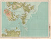 ORKNEY ISLANDS SOUTH Ronaldsay Kirkwall Mainland Pentland Firth Hoy 1912 map