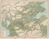 CENTRAL SCOTLAND COMMERCIAL. Coal Shipbuilding Brewing Engineering &c 1912 map