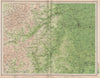 EAST MIDLANDS. Soke of Peterborough Huntingdon Kettering Rutland. LARGE 1903 map