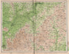 COTSWOLDS NORTH. Stratford-on-Avon Leamington Banbury Cheltenham. LARGE 1903 map