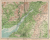 SEVERN ESTUARY. Bristol Newport Monmouth Gloucester Stroud. LARGE 1903 old map