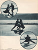 ICE FIGURE SKATING. H. & M. Curry - Pair deep spin 1935 old vintage print