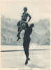 ICE FIGURE SKATING. Maxi Herber & Ernst Baier 1935 old vintage print picture