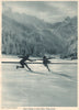 ICE FIGURE SKATING. Maxi Herber & Ernst Baier (Riessersee) 1935 old print
