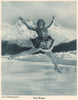 ICE FIGURE SKATING. Fritzi Burger - Austrian and European Champion 1935 print
