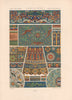RACINET ORNEMENT POLYCHROME 11 Chinese & Japanese arts patterns motifs c1885