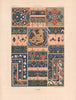 RACINET ORNEMENT POLYCHROME 28 Arabian decorative arts patterns motifs c1885