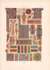 RACINET ORNEMENT POLYCHROME 39 Celtic decorative arts patterns motifs c1885