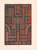 RACINET ORNEMENT POLYCHROME 44 Medieval decorative arts patterns motifs c1885