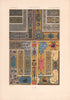 RACINET ORNEMENT POLYCHROME 70 16th century decorative arts patterns motif c1885