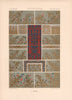 RACINET ORNEMENT POLYCHROME 78 17th century Baroque arts patterns motifs c1885