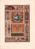 RACINET ORNEMENT POLYCHROME 89 18th century Rococo arts patterns motifs c1885