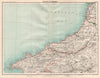 CARDIGAN BAY SOUTH Pembrokeshire coast Aberystwyth Aberdovey St David's 1898 map