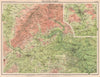 THAMES VALLEY. Chiltern Hills Henley Reading Windsor Staines Oxford 1898 map