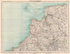 NORTH DEVON & CORNWALL COAST. Barnstaple Bideford Bay Bude Padstow 1898 map