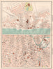 BLACKPOOL & SHEFFIELD antique town city plans. BARTHOLOMEW 1898 old map