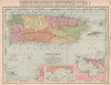 PUERTO RICO. Inset Port San Juan. RAND MCNALLY 1912 old antique map plan chart