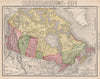 Dominion of Canada. Manitoba pre-1912 expansion. RAND MCNALLY 1912 old map