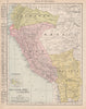 ECUADOR PERU BOLIVIA. Border pre Guerra del 41 war. RAND MCNALLY 1912 old map