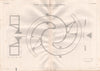 19C ENGINEERING DRAWING. Whitelaw & Stirrat's patent water mill sections 1847