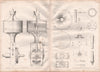 VICTORIAN ENGINEERING DRAWING. Details of corn mill. William Fairbairn (1) 1847
