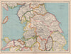 N ENGLAND. Lincolnshire parts. Lindsey Holland Kesteven. Yorks Ridings 1944 map