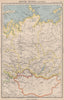 CENTRAL ASIATIC RUSSIA Siberia. Independent Tuva/Tyva Republic.Mongolia 1944 map
