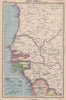 CAPE VERDE. French/Portuguese Guinea Gambia Senegal Sierra Leone 1944 old map