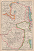 RHODESIA. Southern/Northern Rhodesia. Zimbabwe. Zambia. BARTHOLOMEW 1944 map