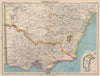 SOUTH-EAST AUSTRALIA. Victoria NSW Federal Capital Territory Jervis Bay 1944 map