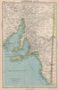 SOUTH AUSTRALIA shows counties Spencer Gulf of St Vincent. BARTHOLOMEW 1944 map