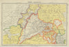 BRITISH INDIA NORTH WEST. NW Frontier Punjab Kashmir. BARTHOLOMEW 1947 old map