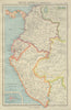 ANDEAN STATES w/ Ecuadorian–Peruvian War (Guerra del 41) border changes 1947 map