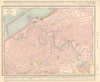 Cleveland town city map plan. Ohio. RAND MCNALLY 1906 old antique chart