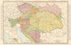Austria-Hungary. Tyrol Bohemia Galicia Bosnia Croatia. RAND MCNALLY 1906 map
