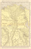 Egypt & Nile River valley. Cairo environs. RAND MCNALLY 1906 old antique map