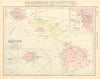 HAWAIIAN ISLANDS. Oahu Lanai Niihau Kauai Maui. Honolulu. RAND MCNALLY 1906 map