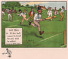 LAWS OF CRICKET. If the ball is lost six runs shall be added. CROMBIE 1906
