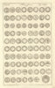 Saxon British Coins. 'NUMMI SAXONICI' (IV)  from Camden's Britannia 1695 print