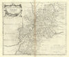 GLOUCESTERSHIRE by ROBERT MORDEN from Camden's Britannia 1695 old antique map