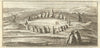 Rollright Stones. Oxfordshire/Warwickshire. KIP. From Camden's Britannia 1695