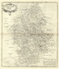 Staffordshire. 'STAFFORD SHIRE' by ROBERT MORDEN. Camden's Britannia 1695 map