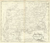 Middlesex. 'MIDLESEX' by ROBERT MORDEN.Present-day North & West London 1722 map