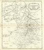 CAMBRIDGESHIRE by ROBERT MORDEN from Camden's Britannia 1722 old antique map